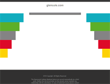 Tablet Screenshot of glencole.com